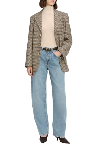 FRAME Women's Low Slung Barrel Jeans3