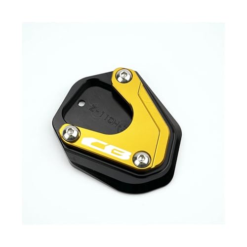 CB650R CB500F CB500X CB400X �I�[�g�o�C Accessorie �L�b�N�X�^���h�ƌ݊����t�b�g�T�C�h�X�^���h�g�剄���v���[�g(Gold-CB)