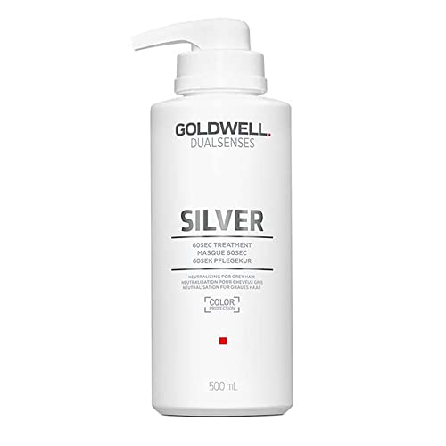 Goldwell Dualsenses Silver 60s Treatment 500ml - tratamiento para cabellos grises y rubios fríos