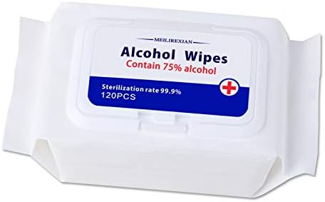 Wet Wipes (1 Pack, 120 Wipes), Cleaning Wet Wipes for Hand Home House