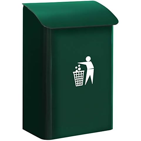 Papelera Mural Arregui E6103 de Acero de 18 L Cover