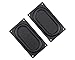 Générique WNJ-Tool, 2pcs Noir 40.5x28mm 88x53mm Film de fréquence Basse fréquence Basse Basse Basse Passive Basse Diaphragm for appareils Audio-visuels Plus forts (Taille : 84.5x35mm)