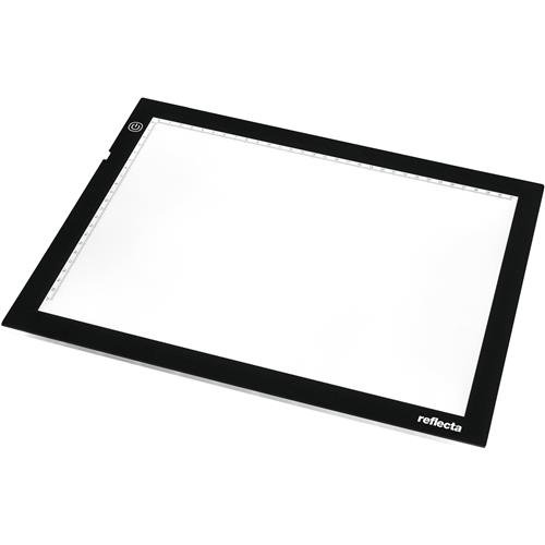 ReflectaA3 Light Plate, Black, Acrylic, LED, 11W, USB, Tabletop, Minimalist