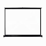 [TDIOSN] ポータブル プロジェクタースクリーン 自立式 床置き型 吊り下げ 軽量 ホームシネマ 学校 オフィス(50インチ－4:3)