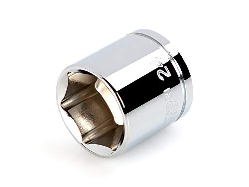 Image of TEKTON 3 /8 Inch Drive x 24 mm Shallow 6-Point Socket | SHD12124