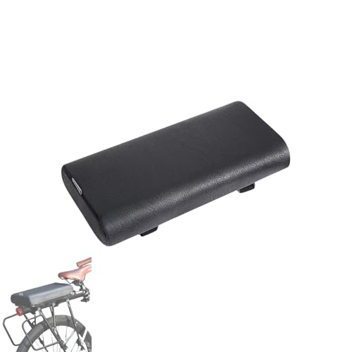 Asiento Trasero para Bicicleta Cojín Grueso Impermeable de Material PU Mejora la Comodidad al Montar