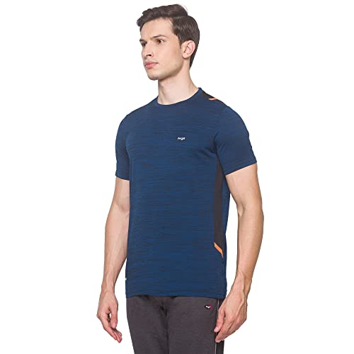 Image of berge' Men's Jacquard Polyester Dry Fit Textured Western Shirts & Tshirts for Men, Quick Drying & Breathable Fabric, Gym Wear Tees & Workout Tops|Half Sleeve T-Shirt|Running Tshirts for Men