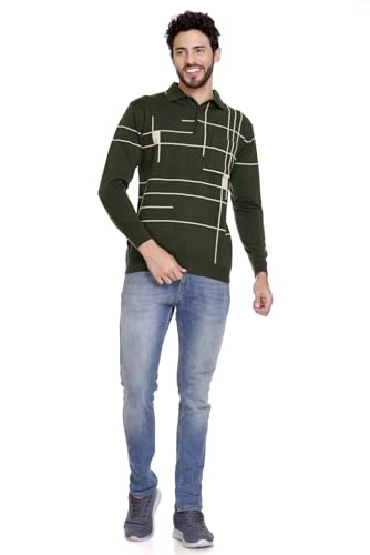 Image of In Love Men's Cotton Blend Warm Winter Wear Top Full Sleeves