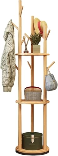 Farigrut �ؐ��R�[�g�n���K�[�b360° ��]���R�[�g�X�^���h 3 �w���[���b�N�t�� �g�ݗ��ĊȒP �ȃX�y�[�X�݌v �ߗށE�X�q�E�o�b�N�p�b�N���[�ɍœK ���ցE�L���E�Q�����p (�i�`������)