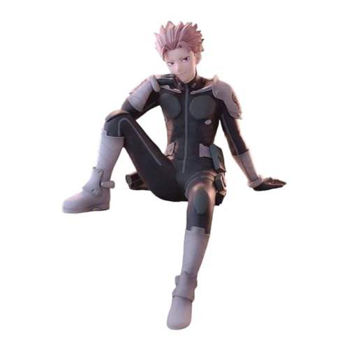 Jilijia Narumi Gen Action Figure Anime Figure Combat Uniform Sitting Position Model PVC Statue Desktop Decor Handmade Collectible Fans Gifts 15cm