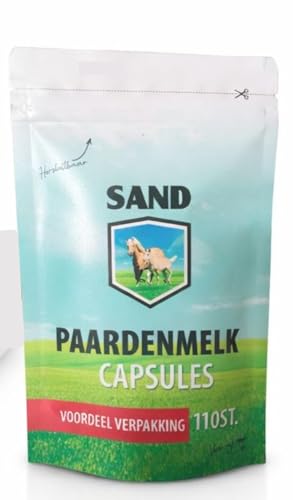 Capsules de lait de jument pur sans agent de remplissage