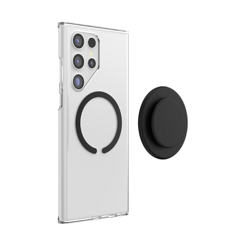 Image of PopSockets Adapter Ring for MagSafe, Magnetic Adapter for Android, Magnetic Phone Attachment Ring - Black
