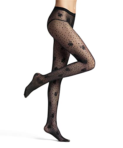 Pantimedias de mujer Sweet Sheer Falke de 20 Den de nylon transparente estampado