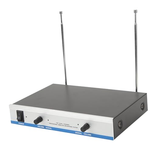 Microfone Dinâmico Sem Fio, Microfone Sem Fio Com Eliminação de Assobio Microfone Portátil 100-240V