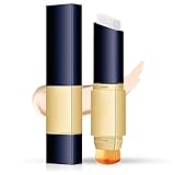 Stick Fondotinta 2-in-1 con Pennello – Fondotinta Bianco Auto-Aggiustante, Coprenza Modu...
