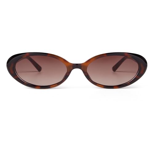 DESIGN UNICO - Gli occhiali da sole classici in stile ovale sono sempre di tendenza, possono abbinarsi a varie caratteristiche e abbigliamento e renderti più adorabile e attraente