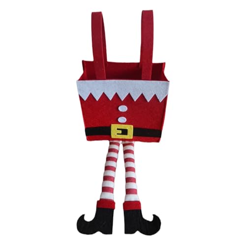 HKYFNNBW - Weihnachtliche Weihnachtsmannhose für Leckereien,...