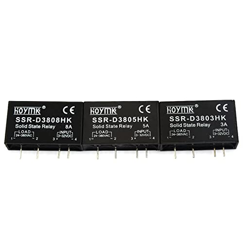 Relais statique DC-AC PCB D3805HK commande courant continu charge alternatif - 4