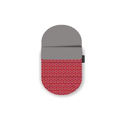 pirulos Velour spirales – Sac Groupe 0, couleur rouge