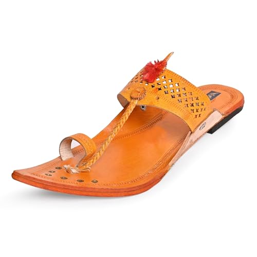 Image of Kolhapuri Chappal for Men|Kolhapuri Slippers for Men|Kolhapuri Shoes for Men|Leather Slippers for Men|Wedding Slippers for Men-A1