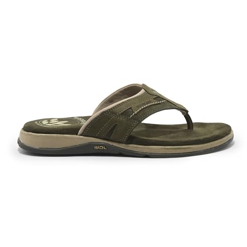 Image of Woodland Men's Leather Slippers