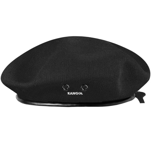 Kangol Monty® Tropic Beret - Black/M Black, Medium - Thumbnail 3