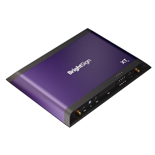 BrightSign Leitor de sinalização digital XT1145 8K60p com pacote de E/S expandido