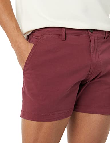 Image of Amazon Essentials Men's Slim-Fit 5 inch Lightweight Comfort Stretch Oxford Cotton Shorts