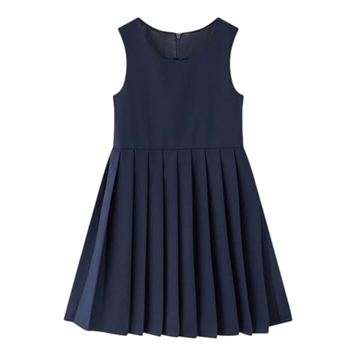 Robe de style scolaire pour fille élastique qui ne serre pas la taille