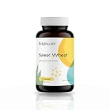 Brightcore Nutrition Sweet Wheat, Ready-to-Drink Athletic Greens, Super Greens with Digestive Enzymes for Digestive Health and Immune Boost, 180 Wheatgrass Juice Powder Capsules