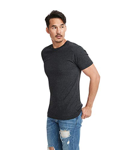 Next-Level-Mens-Sueded-Crew-S-HEATHER-METAL
