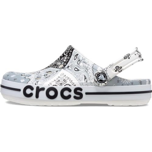 Image of Crocs Unisex Adult Bayaband Bandana Print Clog