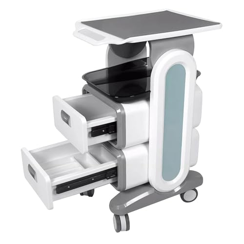 Chariot médical avec roulettes pour éliminer le désordre en cabine