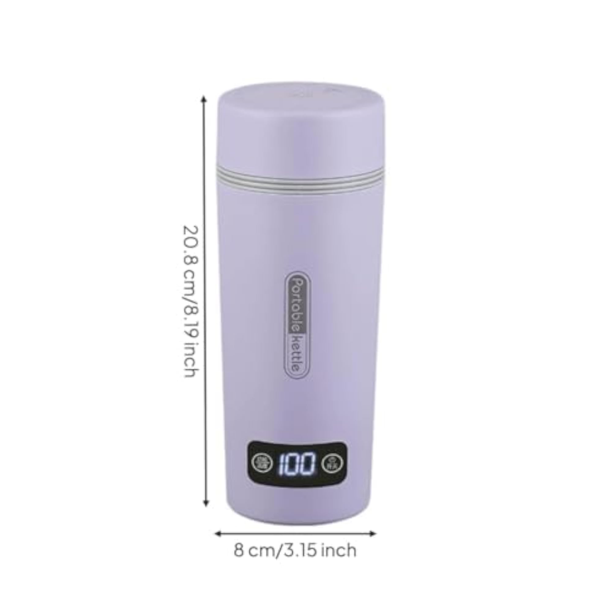 12V Electric Heating Cup with Overheat Protection, 350ml