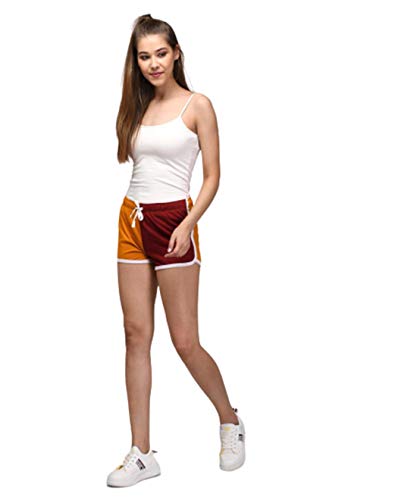 Image of KOTTY Women's Night Shorts(LightPinkBlue&YellowMaroon,28)