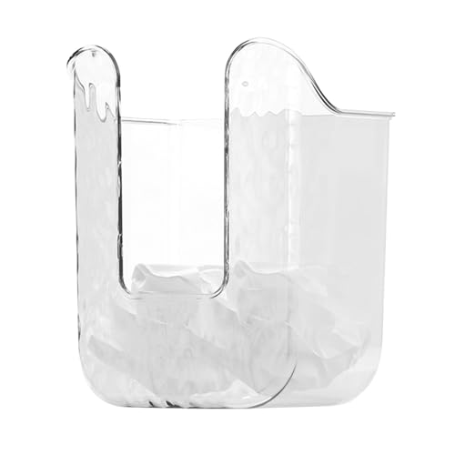 Dispensador de toallitas para montaje en pared, caja dispensadora transparente de toallitas húmedas, caja de almacenamiento de toallitas húmedas para montaje en pared, soporte de toallitas para