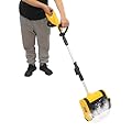 RustyVioum Cordless Snow Shovel 1200W 20V Electric Snow Shovel Cordless, Hand Held Snow Blower with Battery and Charger Cordless Snow Shovel Compatible for 20V Battery