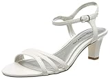  Tamaris Damen 1-1-28362-24 Riemchensandalen, Weiß (White Matt 140), 42 EU