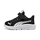 PUMA Unisex Baby FLEXFOCUS MODERN AC+ INF Sneaker, Black White, 26 EU