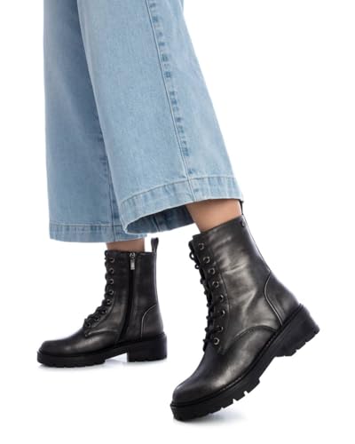 XTI Bottines 143090 Noir avec semelle crantée confort - 2