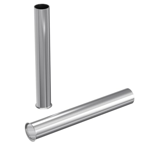 Lumonic 100 x 1mm² Embouts nus non isolés I La longueur est de 10mm I Étamé pour la protection contre la corrosion | Douilles de serrage, embouts de câble, douille de conducteur