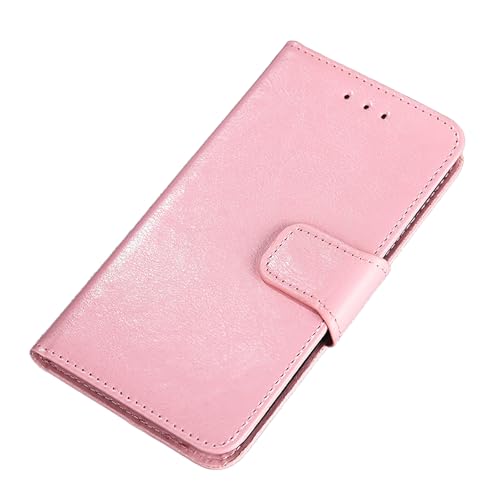 Étui en cuir Google Pixel 9 Pro housse portefeuille rose à béquille - 2