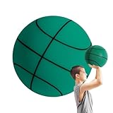 Schaumstoff-Basketball - leiser Basketball | Indoor-Basketball | Trainingsball im Basketball leise | Airless Foam Basketball für ein Dribble Silen
