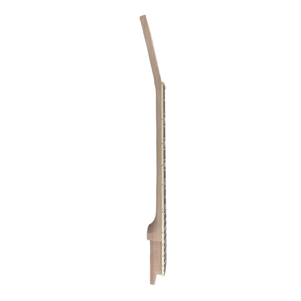 Gryf gitary z 22 progami, 63 cm, mahoń i palisander