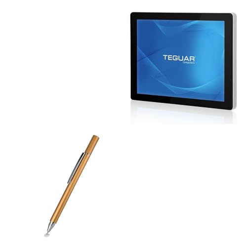 BoxWave Stylus Pen Compatible with Teguar TP-4040-19 - FineTouch Capacitive Stylus, Super Precise Stylus Pen - Champagne Gold