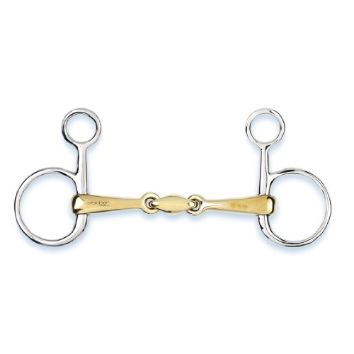 Stübben Gebiss 2235 Baucher-Trense doppelt gebrochen - 12,5 cm