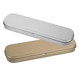 Boîte de papeterie : l'effet visuel de trousses en métal est bon, conforme à votre goût esthétique.