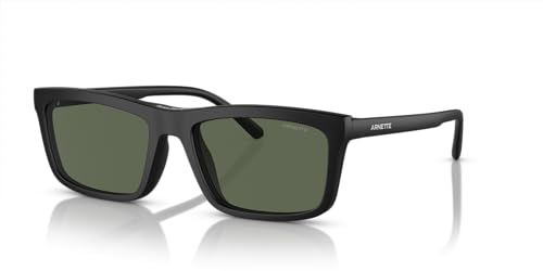 Image of ARNETTE mens An4333 Hypno 2.0 With Sun Clip-ons Rectangular Prescription Eyewear Frames