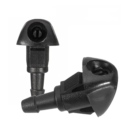 Boquilla Spray Rociador Chorro Limpiaparabrisas Bomba para Acura TSX (04-06) 161412, Toberas de limpiaparabrisas, 2 Piezas (Viene con 1 Juego de válvula de llanta de aleación) Cover