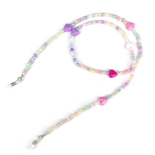 Chaîne de lunettes fleurs anti-perte : cordon masque et collier - 3